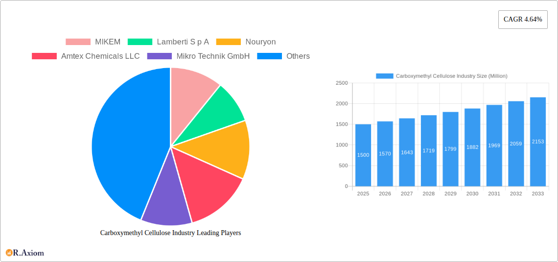 Carboxymethyl Cellulose Industry Research Report - Market Overview and Key Insights
