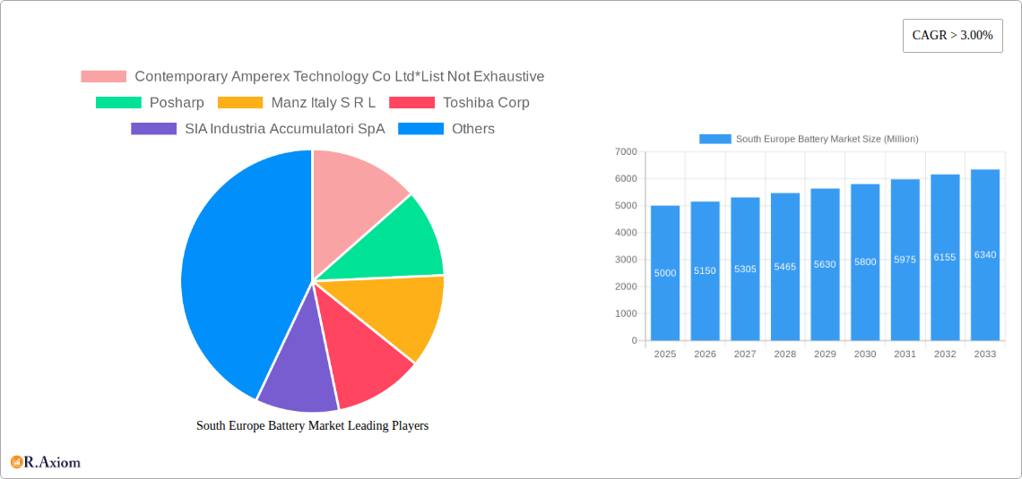 South Europe Battery Market Research Report - Market Overview and Key Insights