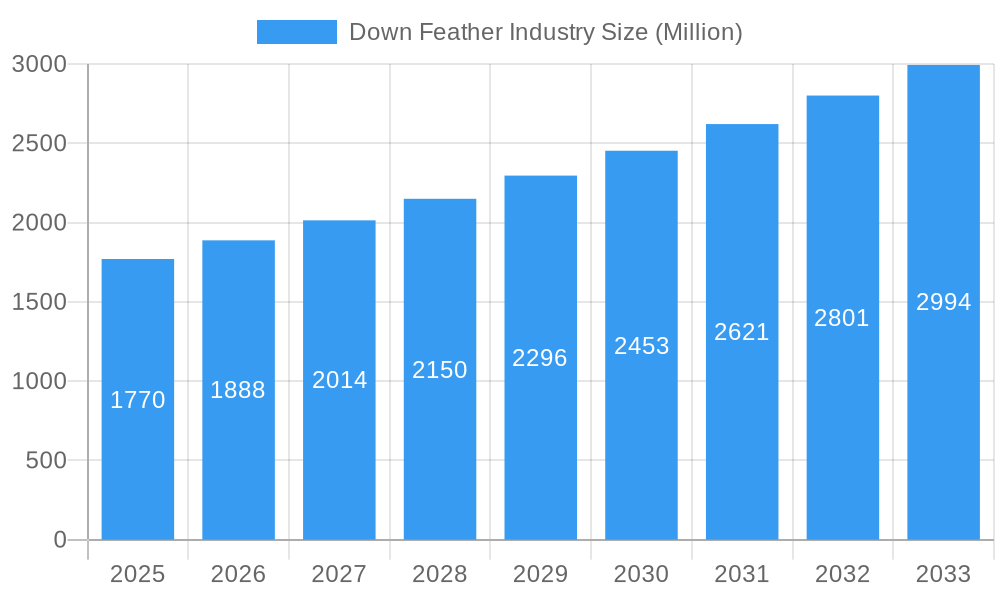 Down Feather Industry Market Size and Forecast (2024-2030)