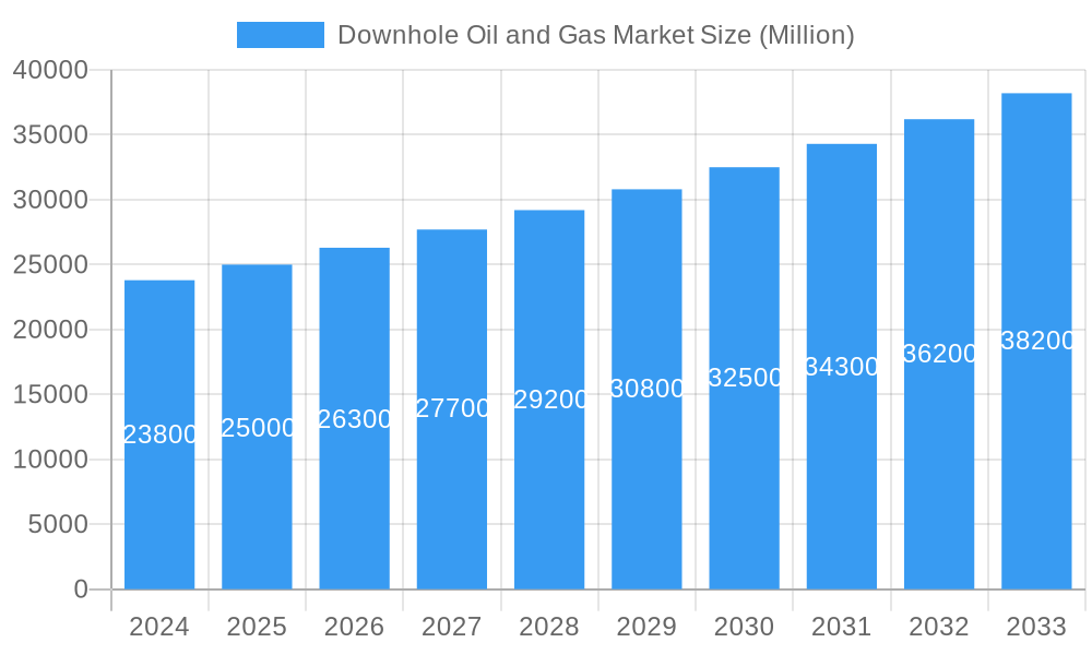 Downhole Oil and Gas Market Market Size and Forecast (2024-2030)