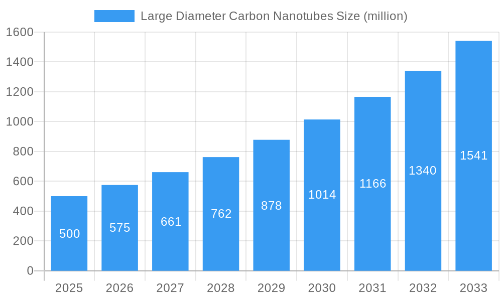 Large Diameter Carbon Nanotubes Market Size and Forecast (2024-2030)
