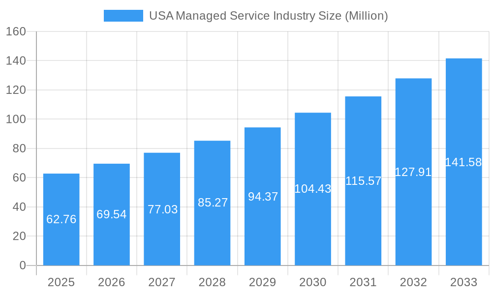 USA Managed Service Industry Market Size and Forecast (2024-2030)