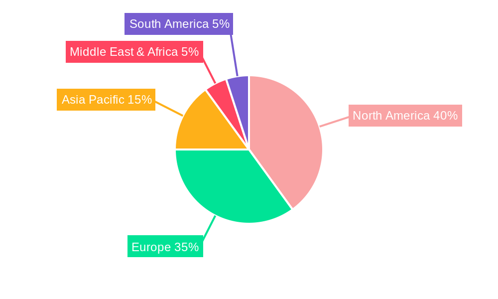 Antibody Production Industry Market Share by Region - Global Geographic Distribution