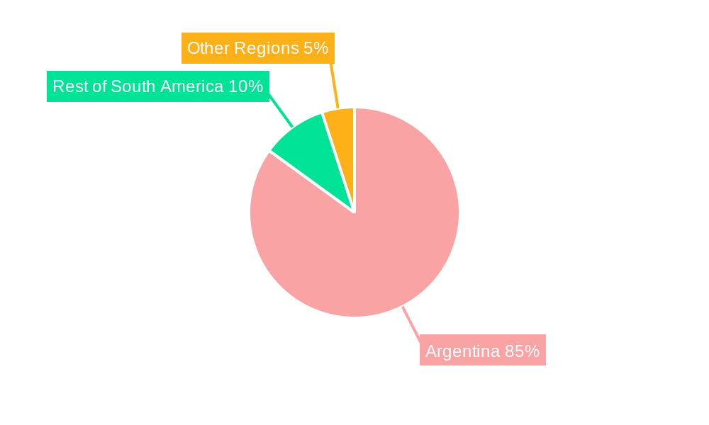 Argentina Fertilizer Market Market Share by Region - Global Geographic Distribution