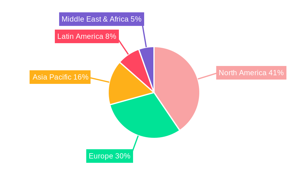 Atv Batteries Market Share by Region - Global Geographic Distribution