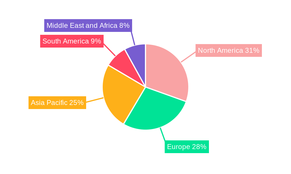 Cigar Market Market Share by Region - Global Geographic Distribution