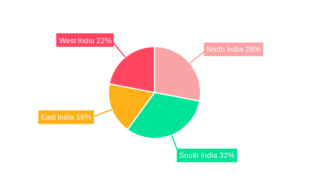 Concealed Cistern Market in India Market Share by Region - Global Geographic Distribution