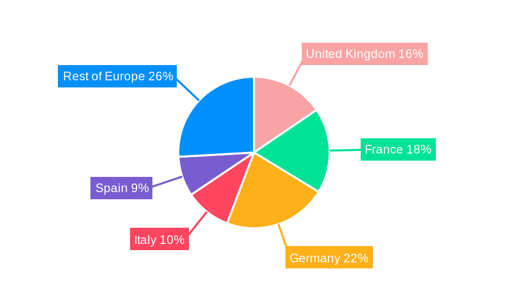 European Organic Food Market Market Share by Region - Global Geographic Distribution