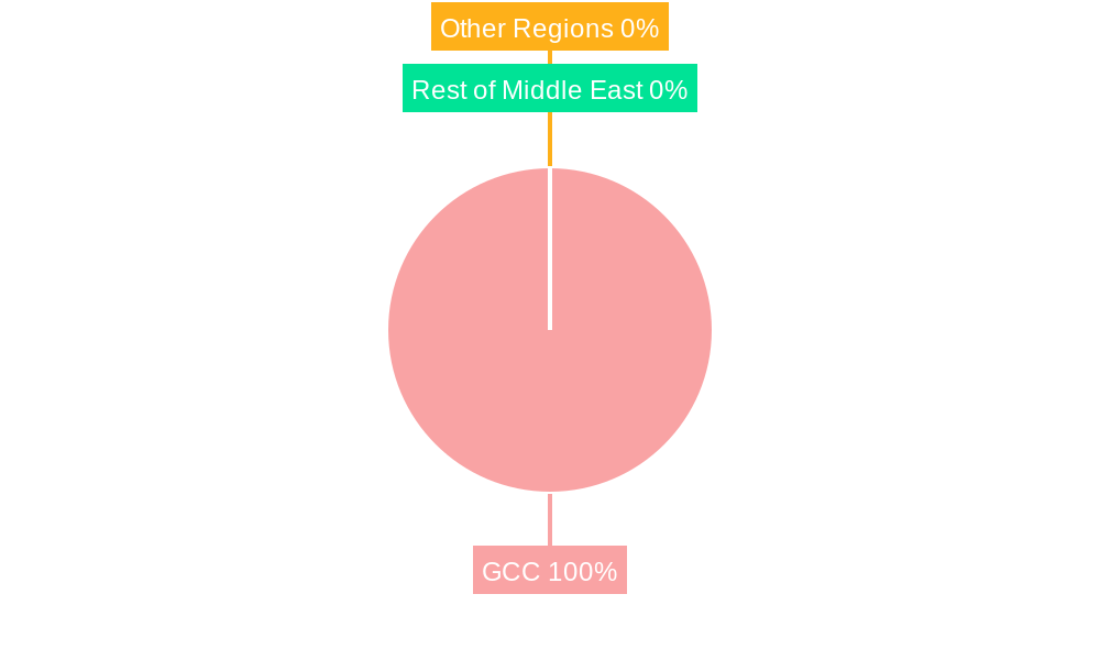 GCC Flat Glass Market Market Share by Region - Global Geographic Distribution