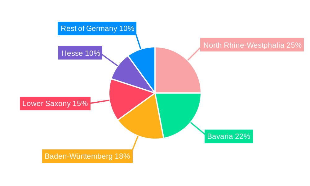 Germany Luxury Goods Market Market Share by Region - Global Geographic Distribution