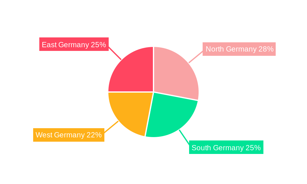 Germany Mobile Payments Market Market Share by Region - Global Geographic Distribution