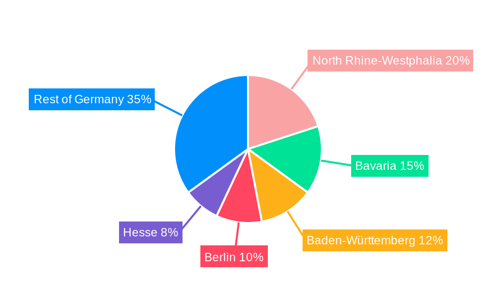 Germany OOH And DOOH Market Market Share by Region - Global Geographic Distribution