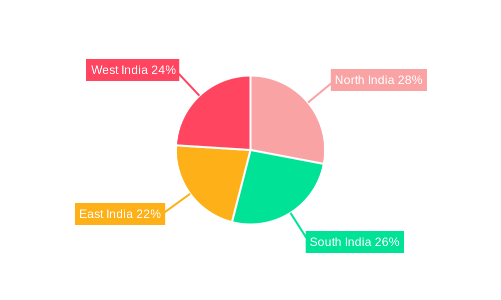 India Flooring Resins Market Market Share by Region - Global Geographic Distribution