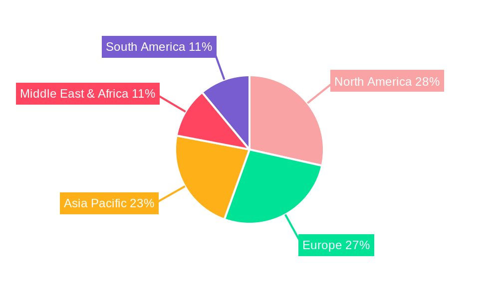 Medical X Ray Shielding Glass Market Share by Region - Global Geographic Distribution