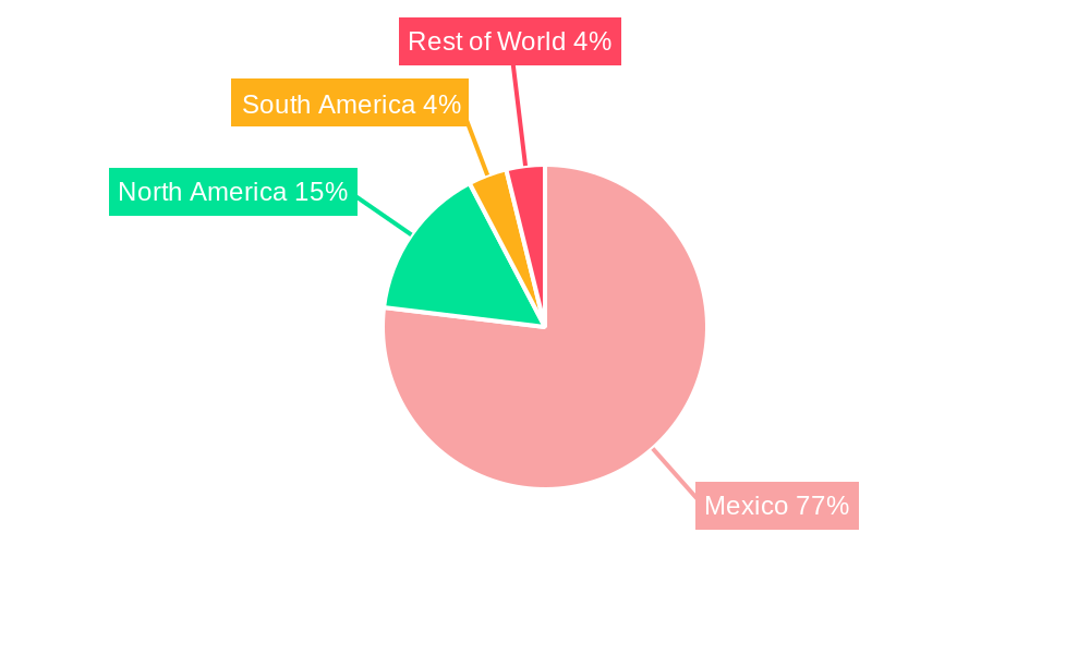 Mexico Flat Glass Market Market Share by Region - Global Geographic Distribution