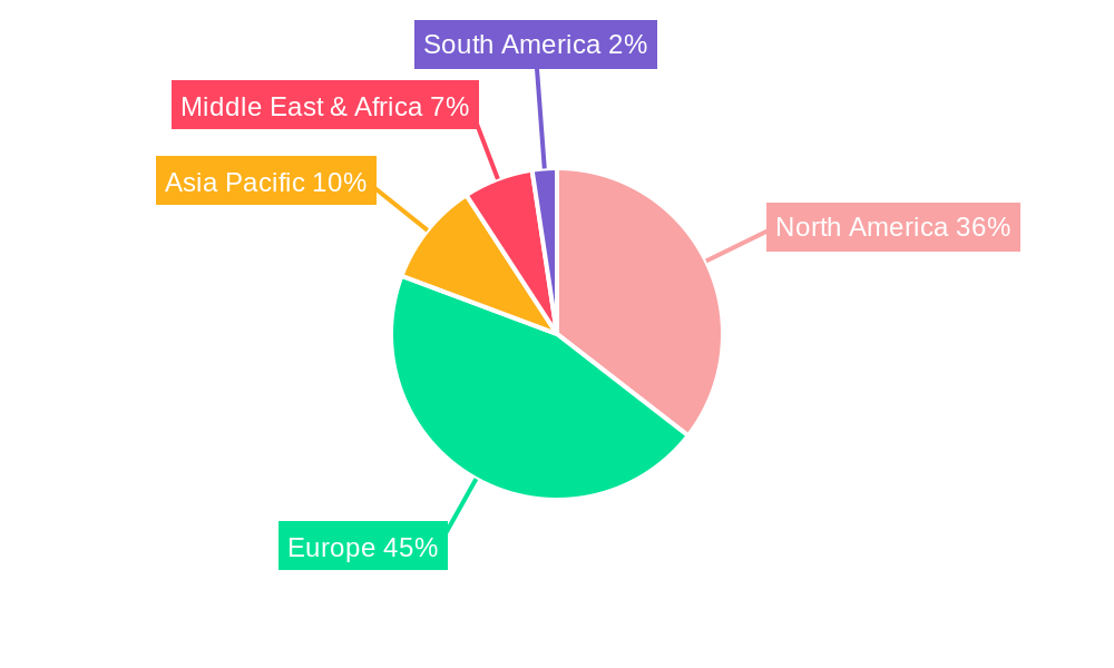 NATO Defense Market Market Share by Region - Global Geographic Distribution