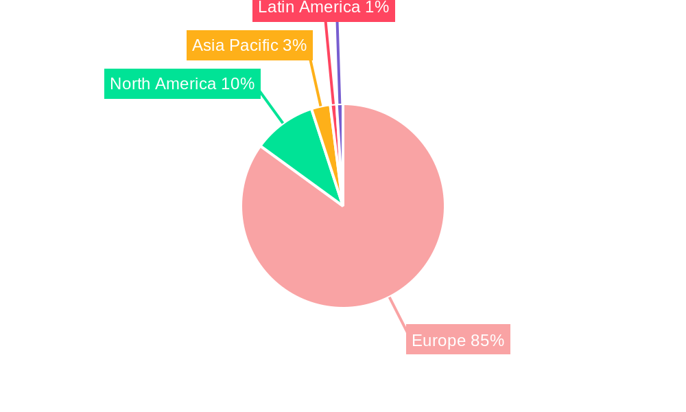 Norway Renewable Energy Market Market Share by Region - Global Geographic Distribution