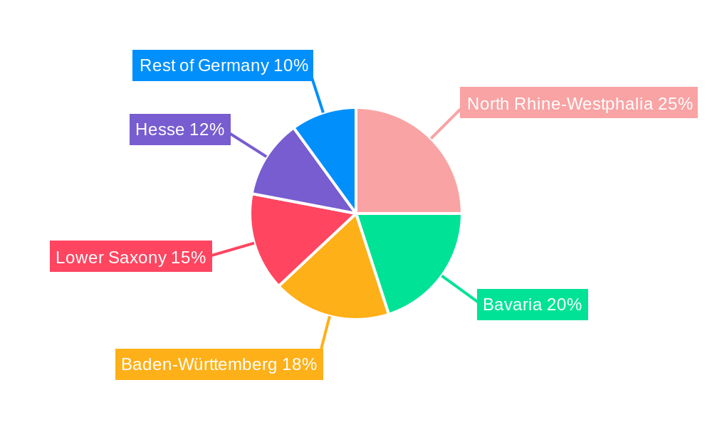 POS Terminal Market in Germany Market Share by Region - Global Geographic Distribution