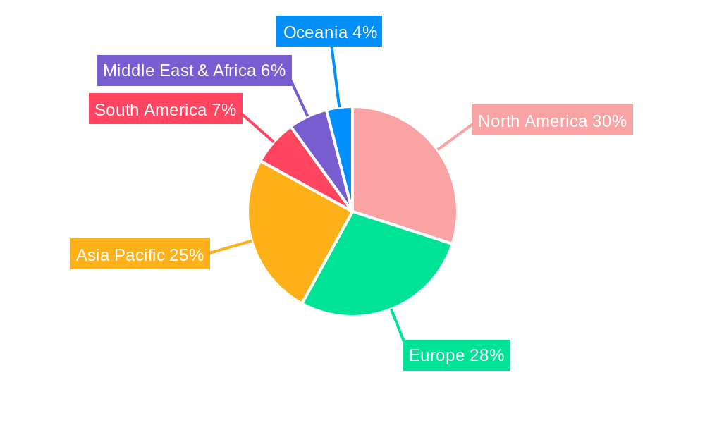 Ready Meal Market Share by Region - Global Geographic Distribution