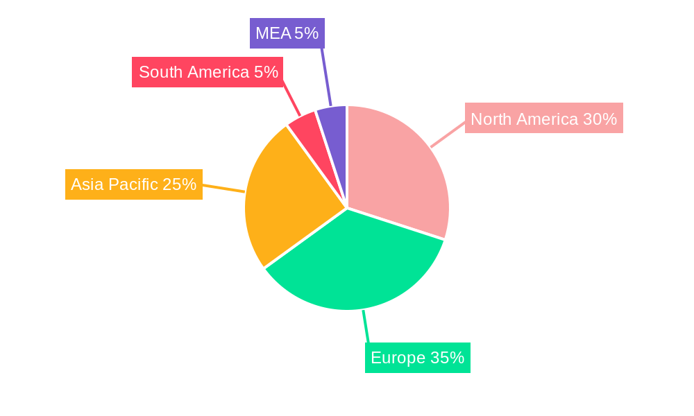 UPVC Doors and Windows Market Market Share by Region - Global Geographic Distribution