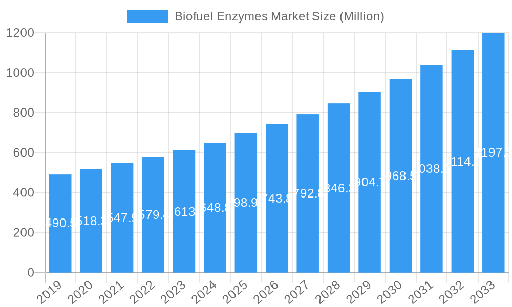 Biofuel Enzymes Market Market Size and Forecast (2024-2030)
