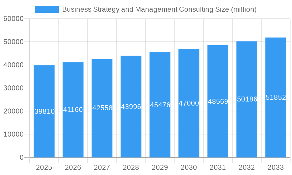 Business Strategy and Management Consulting Market Size and Forecast (2024-2030)