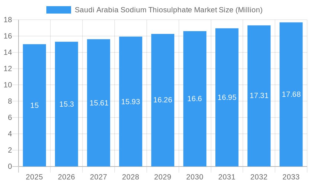 Saudi Arabia Sodium Thiosulphate Market Market Size and Forecast (2024-2030)