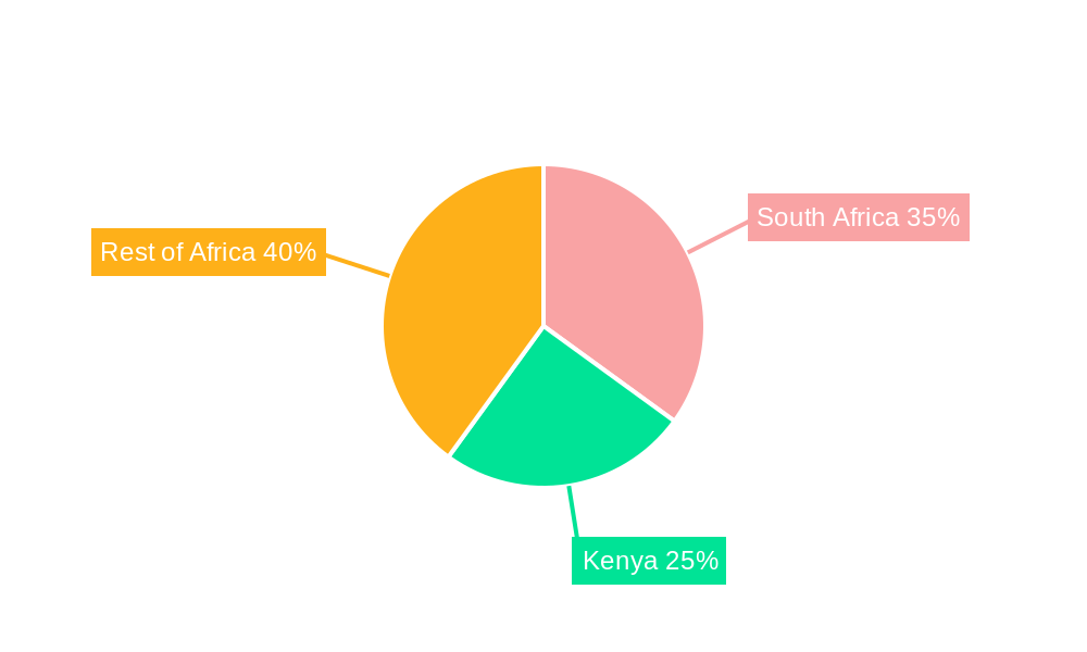 Africa Spice and Herb Extracts Industry Market Share by Region - Global Geographic Distribution