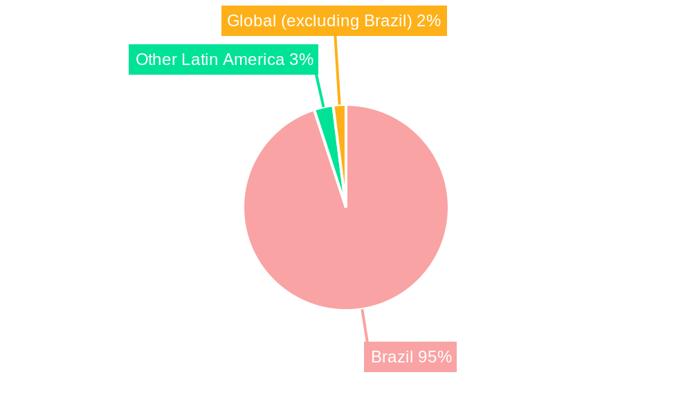 Brazil Micronutrient Fertilizer Industry Market Share by Region - Global Geographic Distribution
