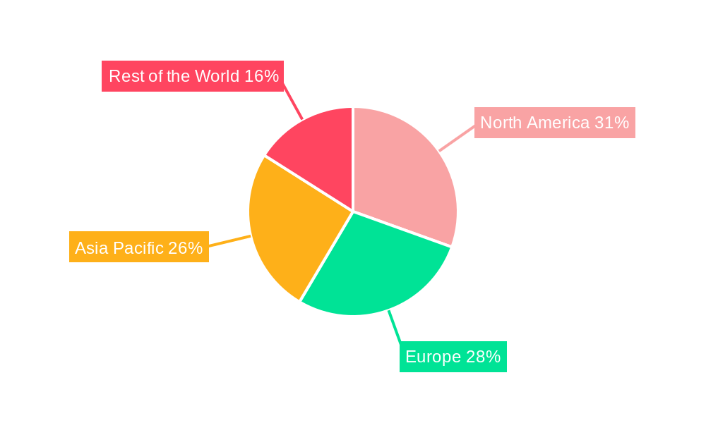 Electronic Toll Collection System Market Market Share by Region - Global Geographic Distribution