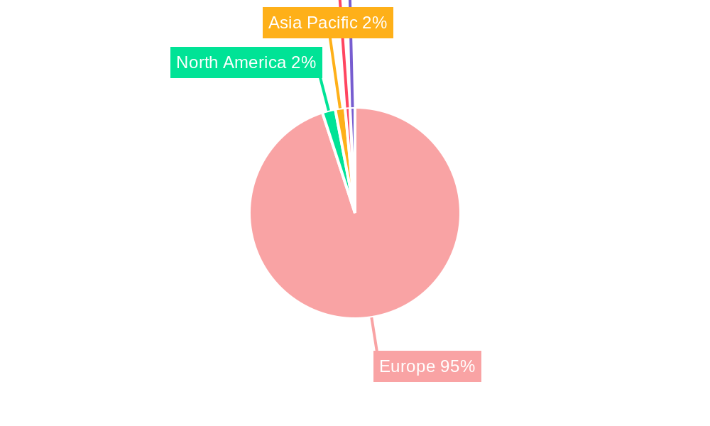 Europe Mandatory Motor Third-Party Liability Insurance Market Market Share by Region - Global Geographic Distribution