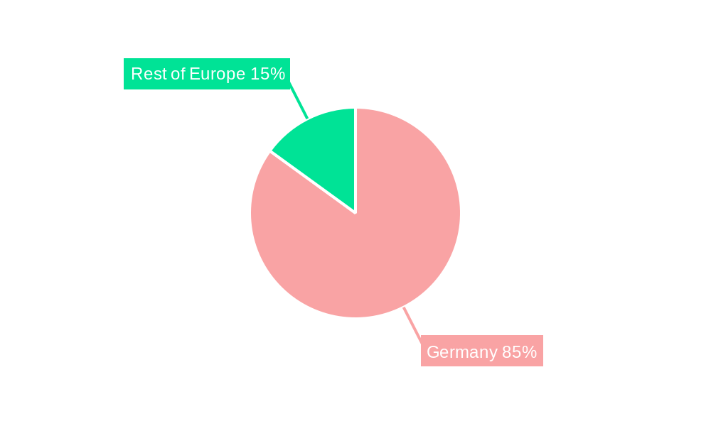 Germany Electric Vehicle Battery Separator Market Market Share by Region - Global Geographic Distribution
