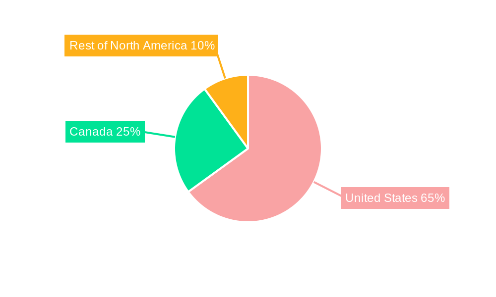 North America Large Wind Turbine Market Market Share by Region - Global Geographic Distribution