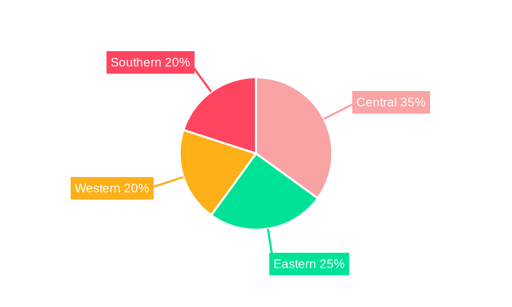 Saudi Arabia Refrigerated Trailer Market Market Share by Region - Global Geographic Distribution