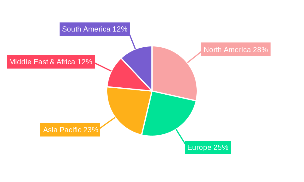 Seal Puller Market Share by Region - Global Geographic Distribution