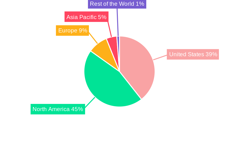 United States Construction Adhesives & Sealants Market Market Share by Region - Global Geographic Distribution