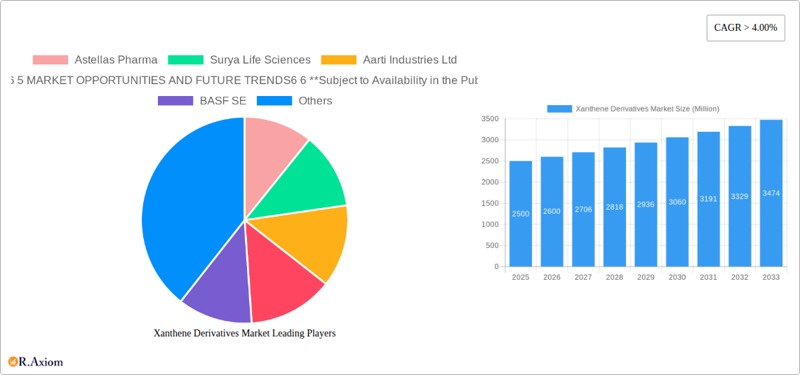 Xanthene Derivatives Market Research Report - Market Overview and Key Insights