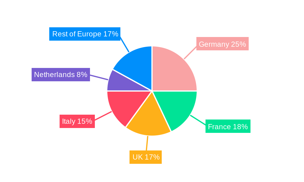 Europe Smart Airport Market Market Share by Region - Global Geographic Distribution