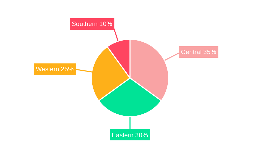 Saudi Arabia Prefabricated Buildings Market Market Share by Region - Global Geographic Distribution