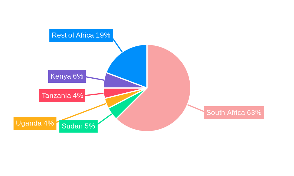 South Africa Packaging Industry Market Share by Region - Global Geographic Distribution