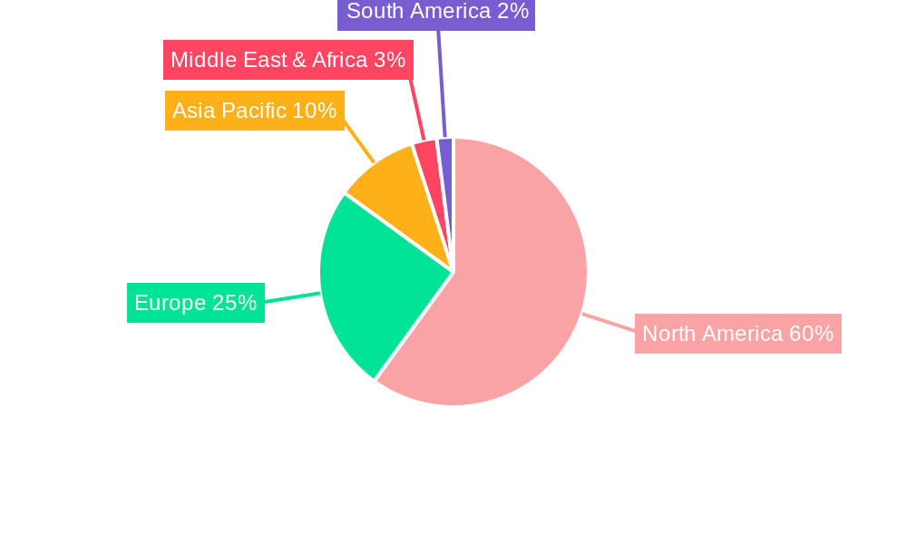 USA Small Kitchen Appliances Market Market Share by Region - Global Geographic Distribution