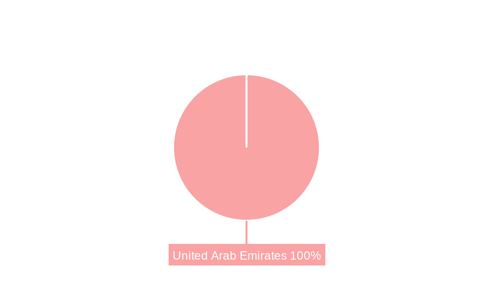 United Arab Emirates Data Center Networking Market Market Share by Region - Global Geographic Distribution